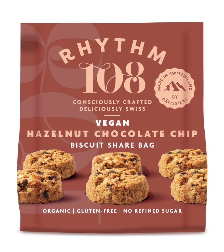 Hazelnut Choc Chip Biscuit Bag