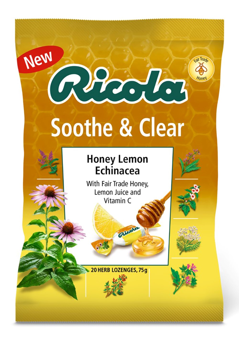 Soothe & Clear Honey, Lem, Ech