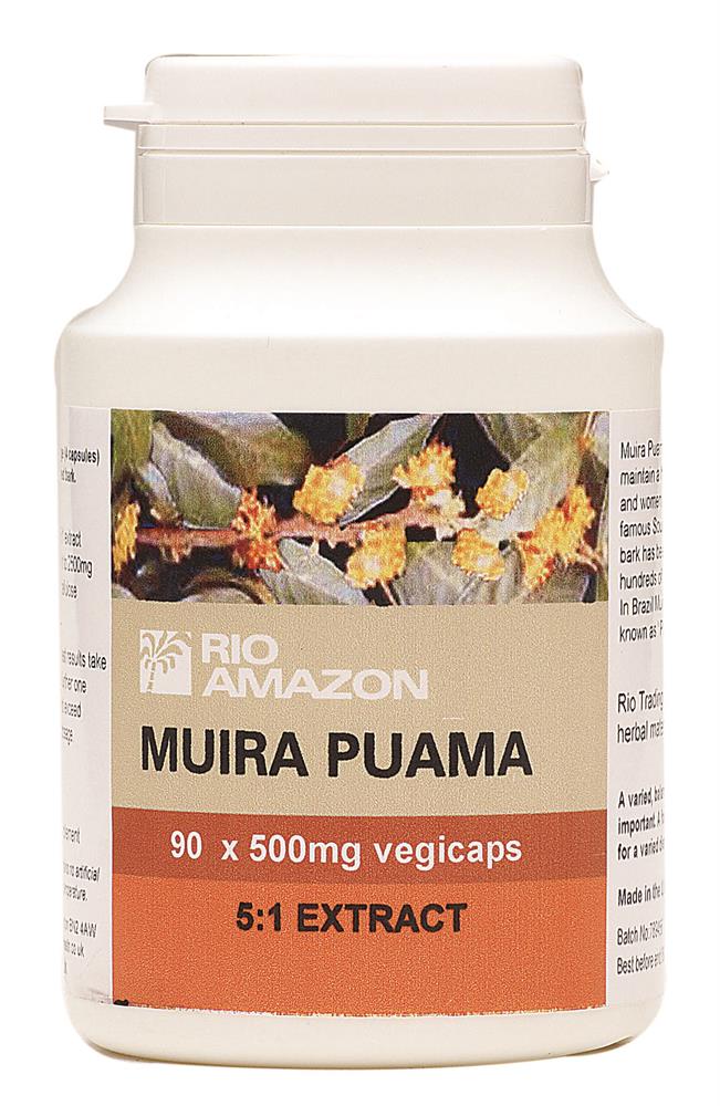 Muirapuama 500mg 5:1 Ext