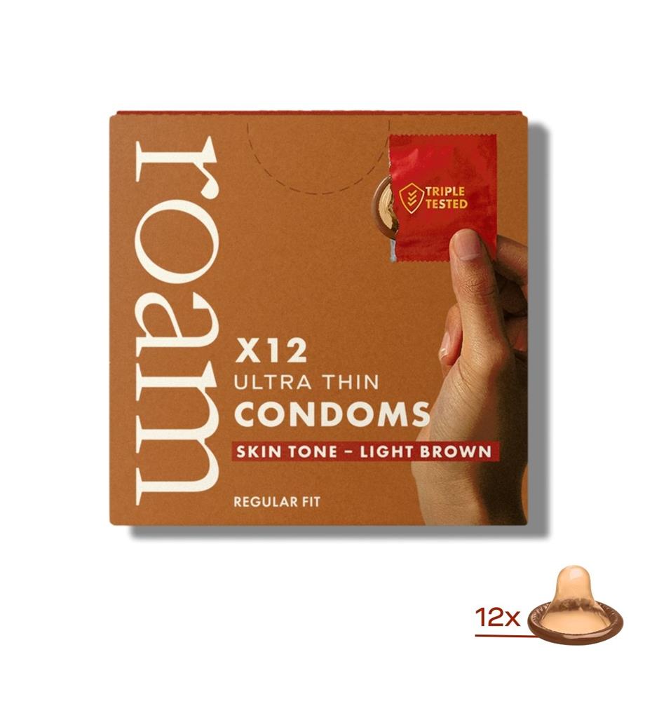 Skin Tone Condoms Light Brown