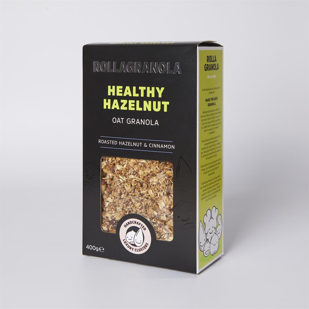 Healthy Hazelnut Granola