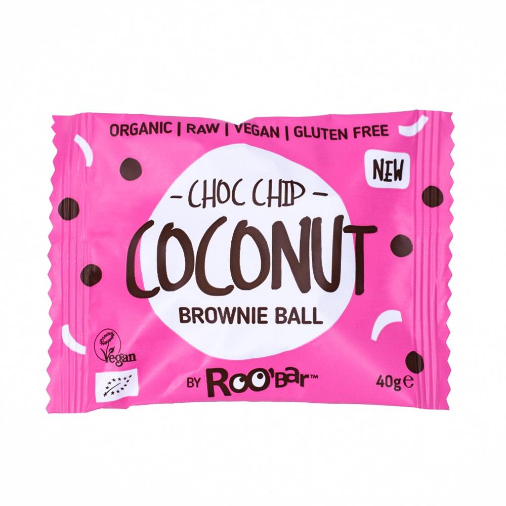 Brownie Ball Choc Chip Coconut (Pack of 4)