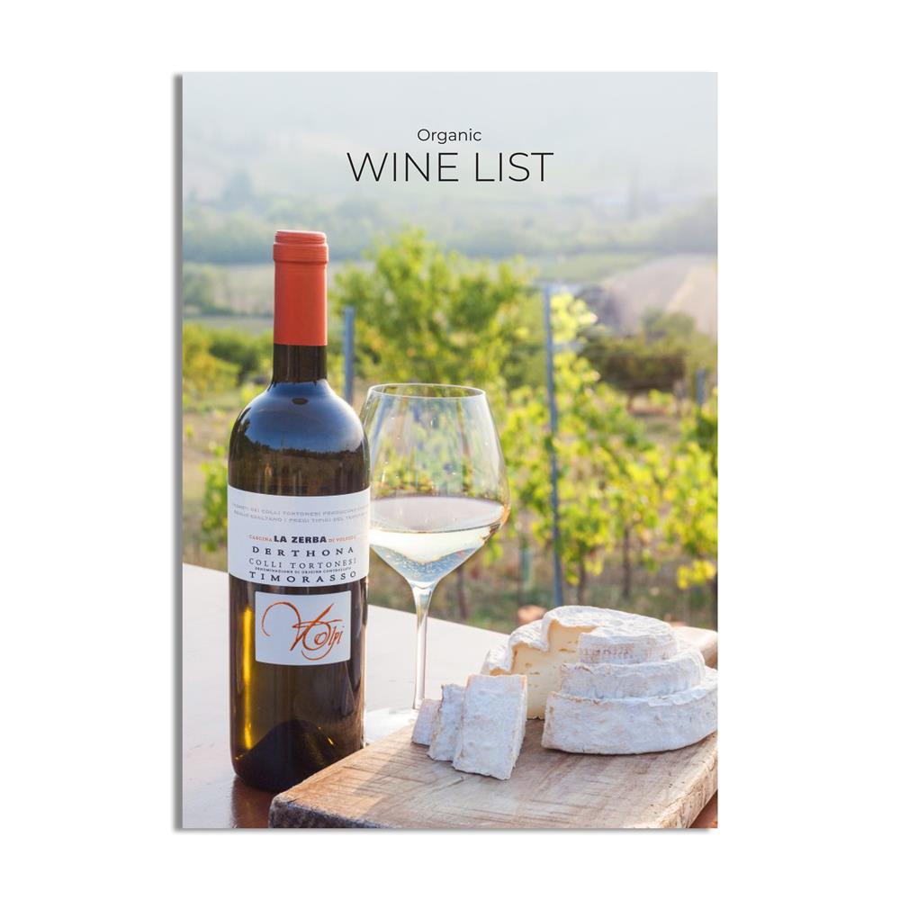 Organic Wine List (Brochure)
