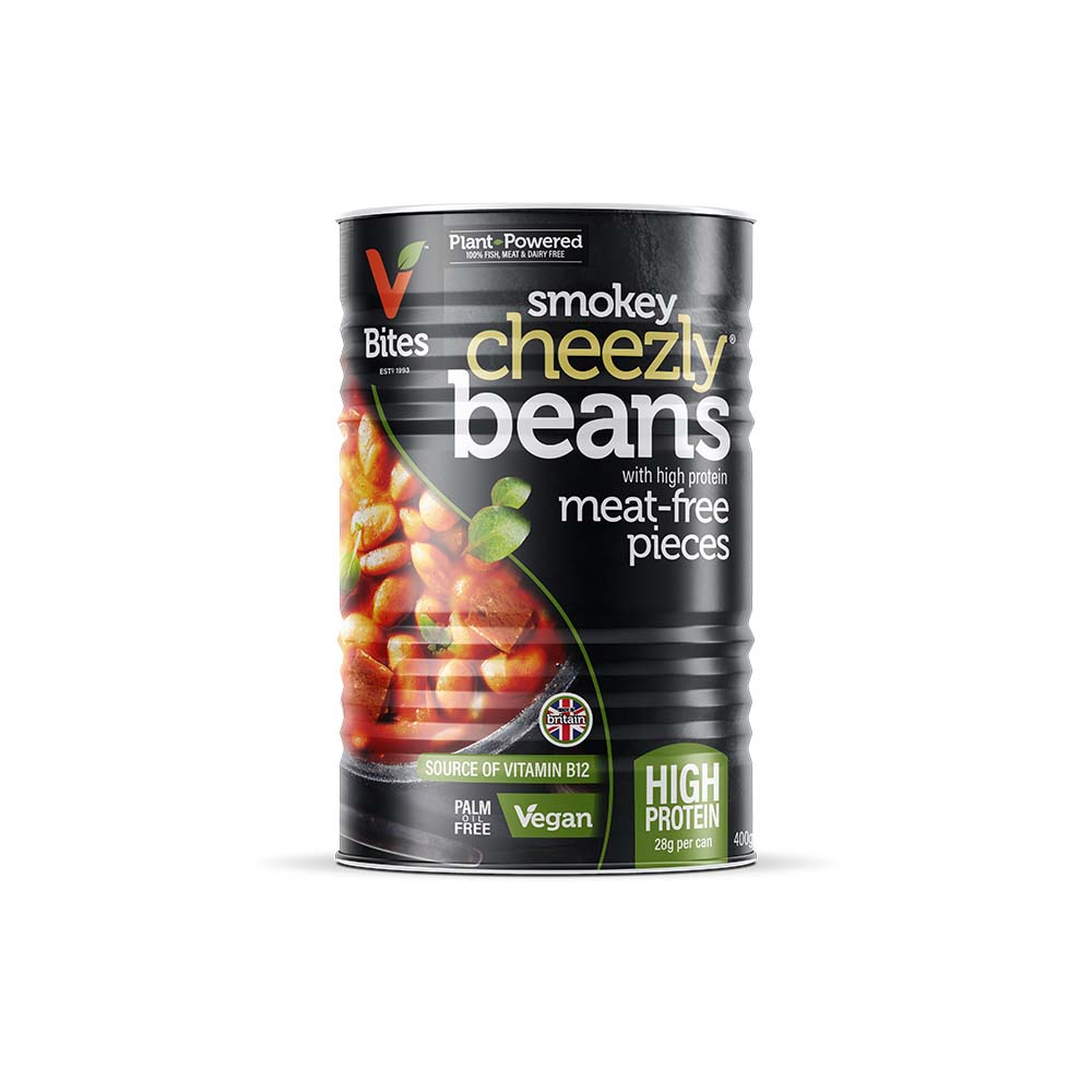 Smokey Cheezly Baked Beans
