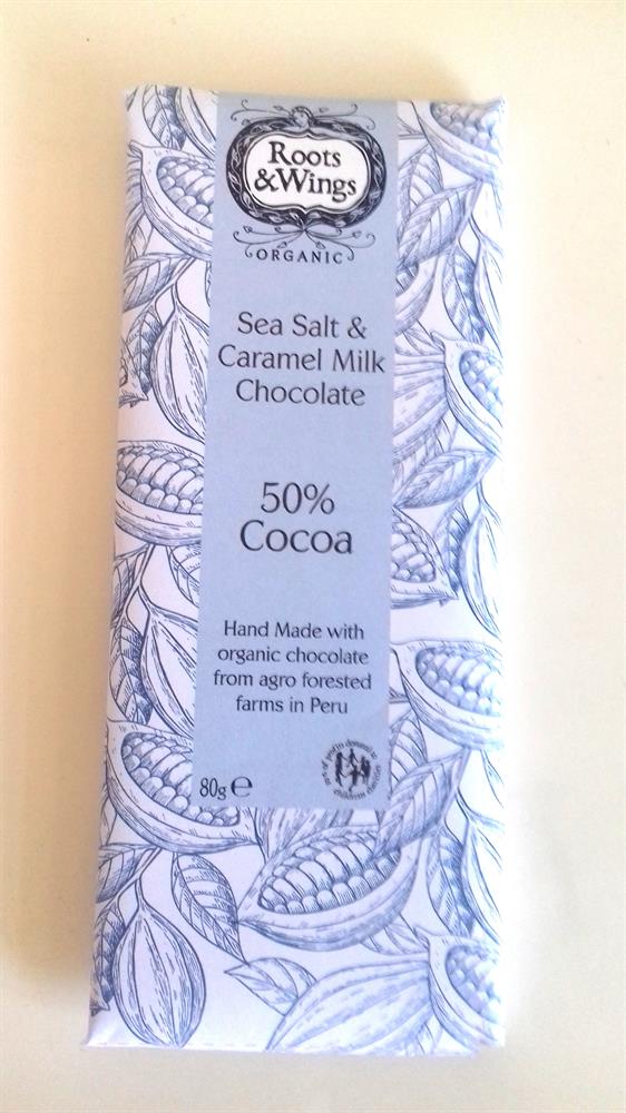 SeaSalt Caramel Chocolate Bar