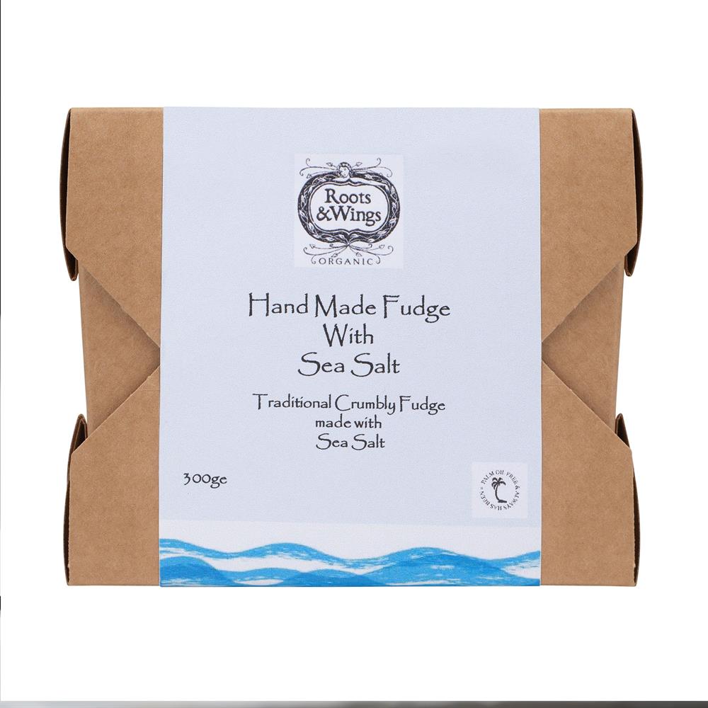 Organic Fudge with Sea Salt