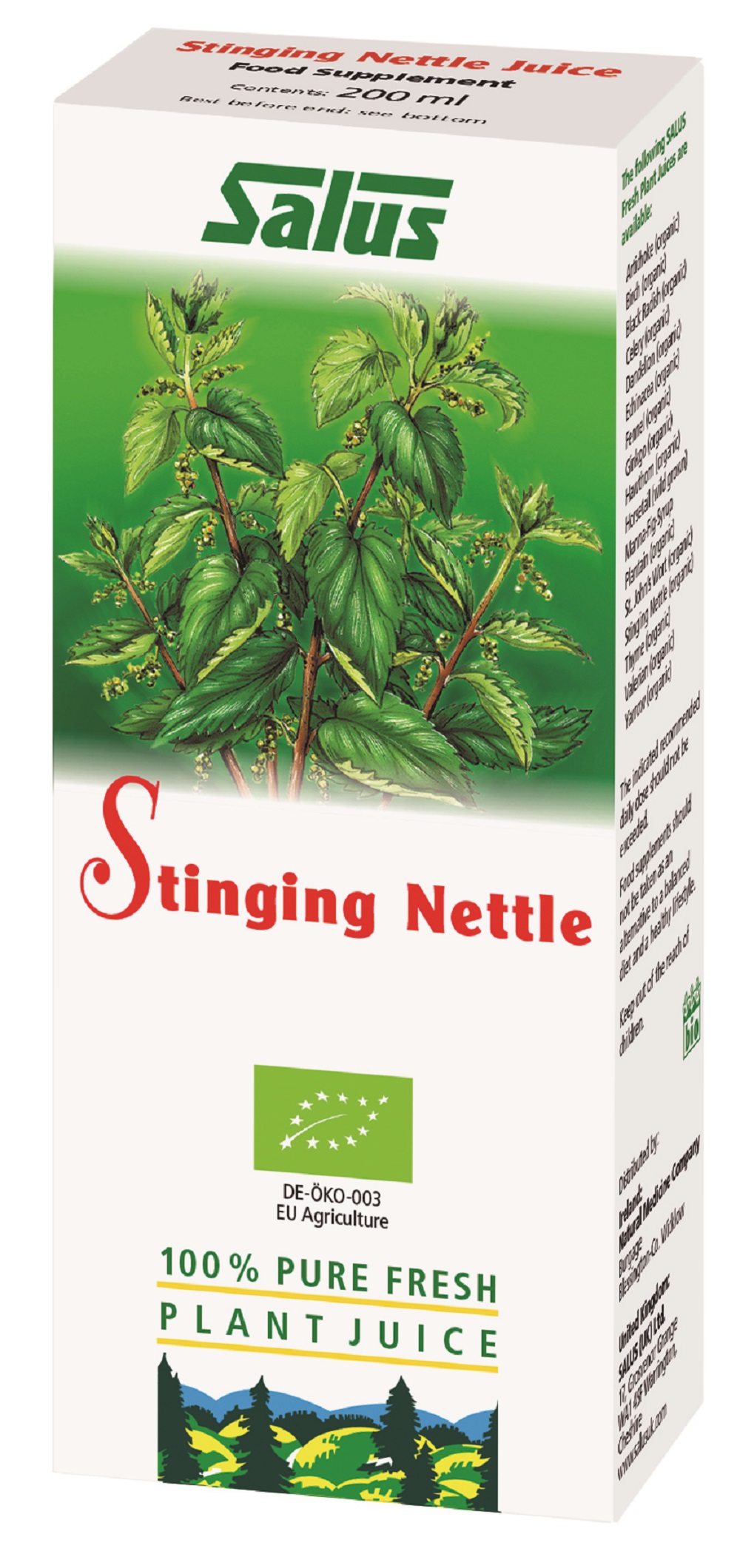 Stinging Nettle Organic Fresh