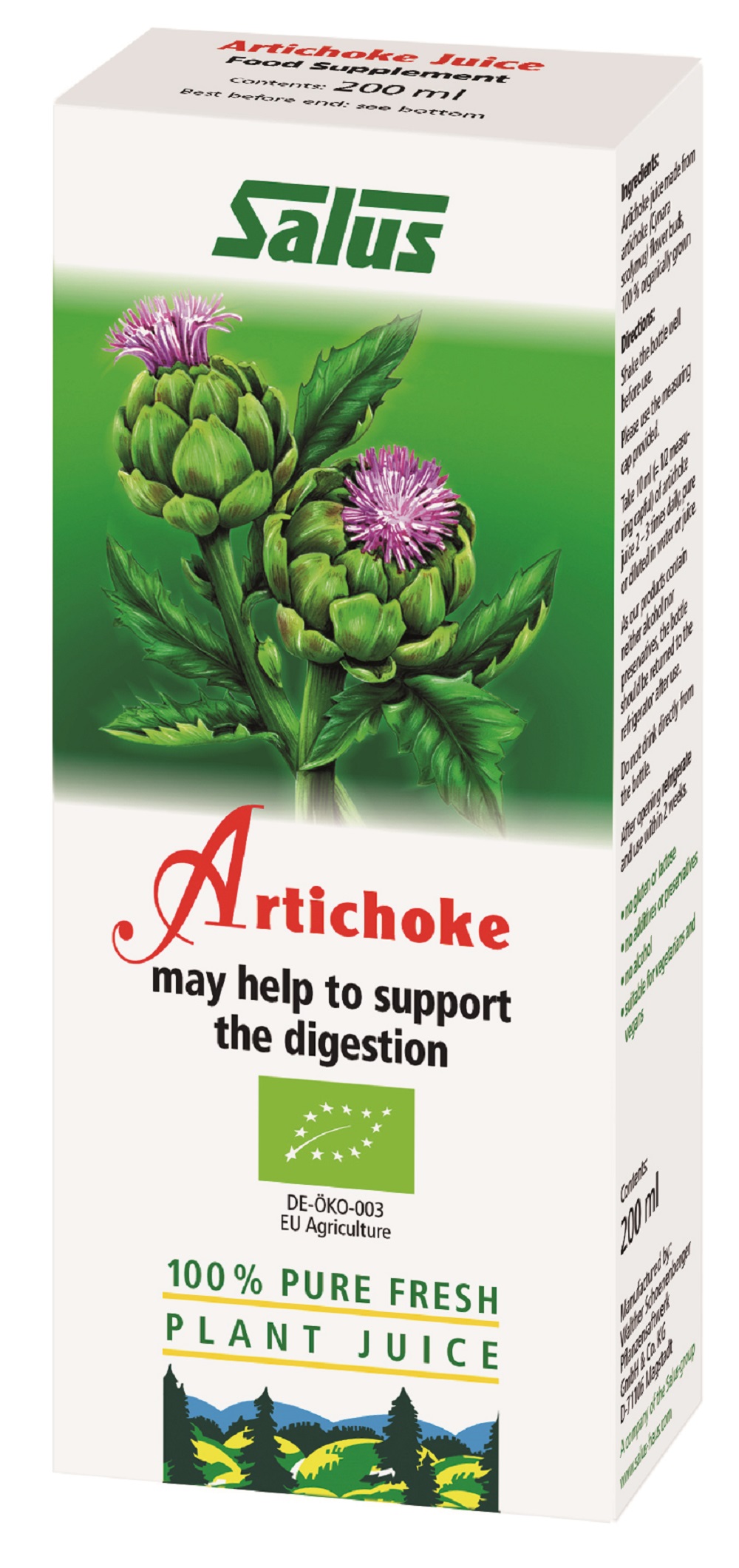 Artichoke Plant Juice