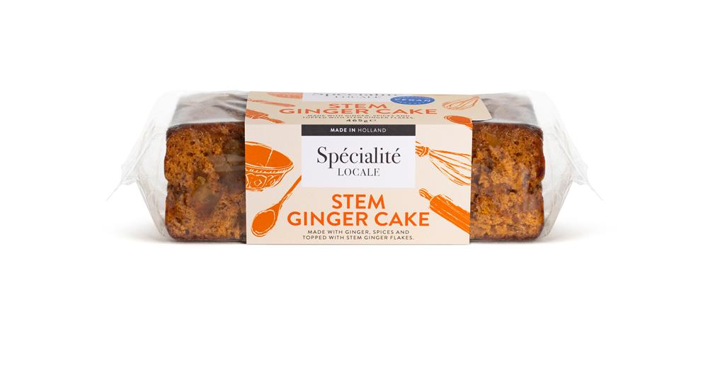Stem Ginger Loaf Cake