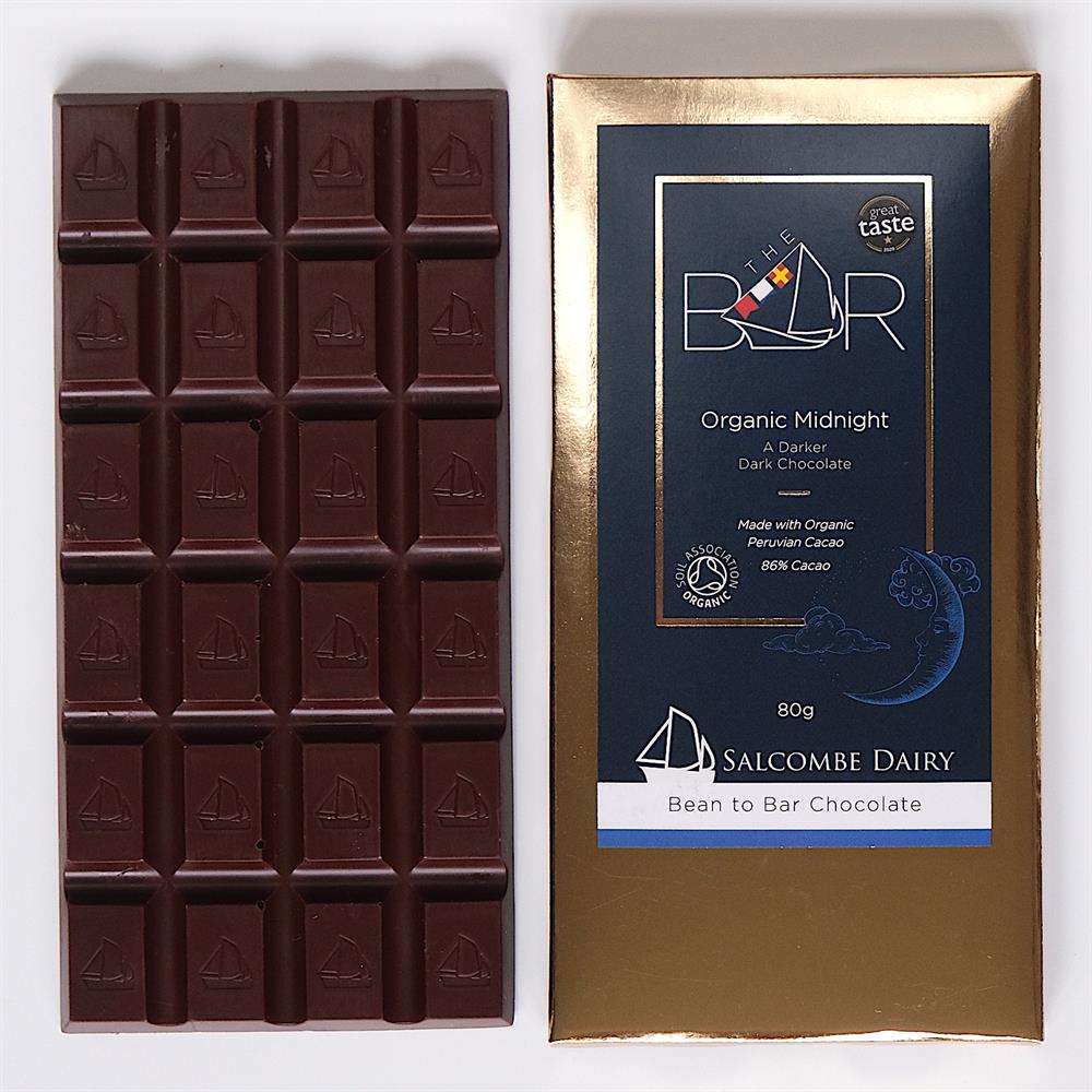 Midnight Organic Chocolate Bar 80g