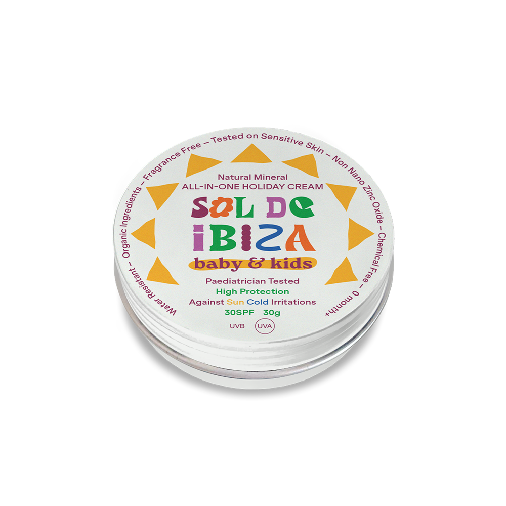 Mini Tin Sol de Ibiza Baby & Kids Mineral all-in-one Cream SPF30