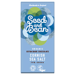 Org Sea Salt Dark Bar