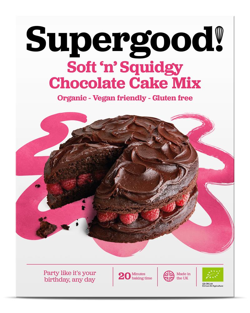 Org Smile Seeker Choc Cake Mix