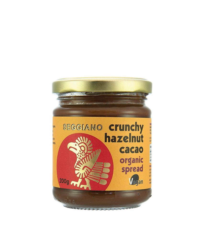 Organic Crunchy Hazelnut Cacao Spread 200g