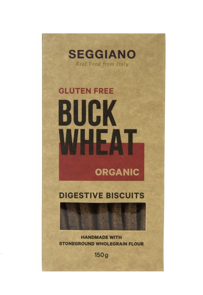 Organic Buckwheat Digestive Biscuits 150g