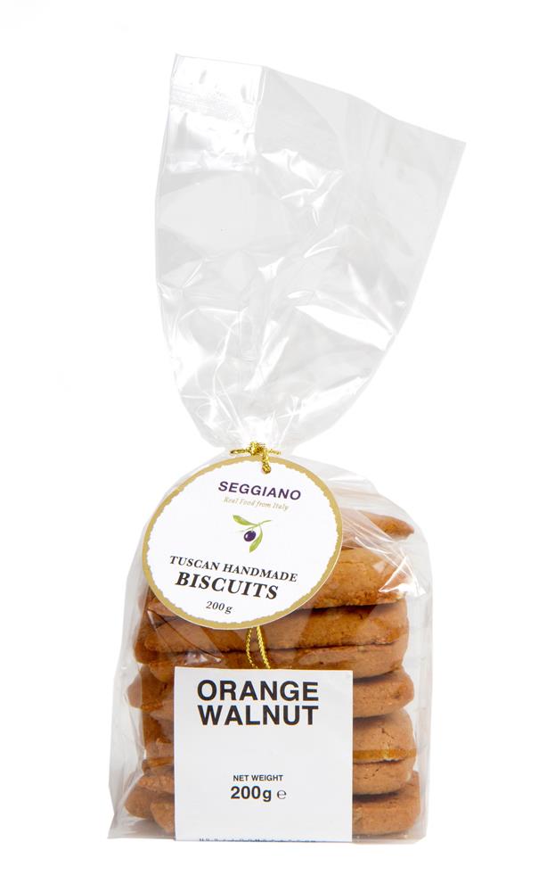 Orange Walnut Biscotti
