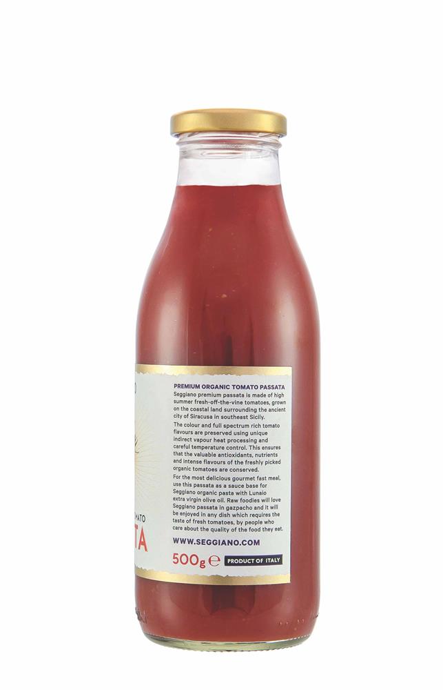 Organic Premium Sicilian Tomato Passata 500g