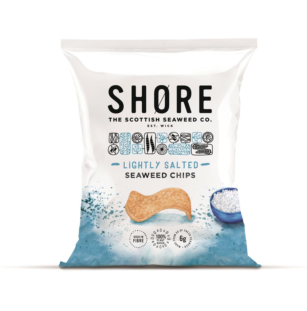 Seaweed Chips - Sea Salt (Pack of 6)