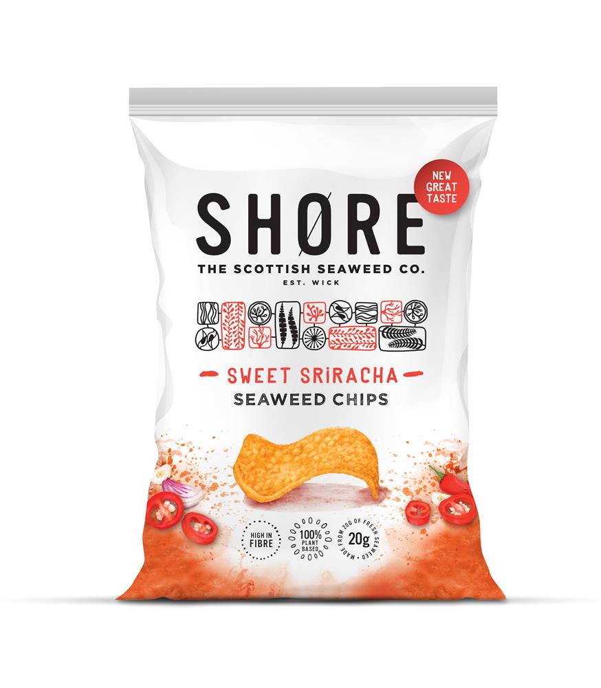 Seaweed Chips - Sweet Sriracha