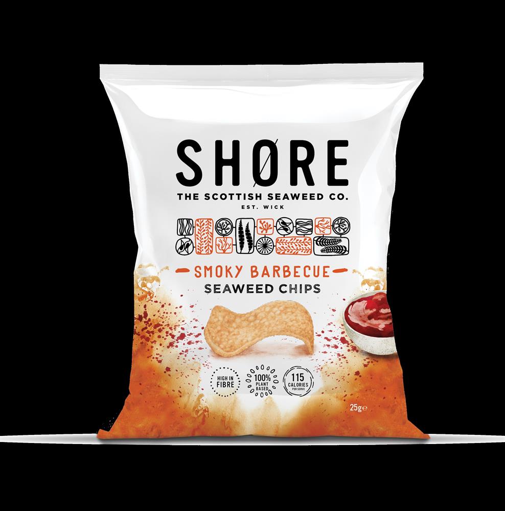 Seaweed Chips - Smoky Barbeque (Pack of 6)