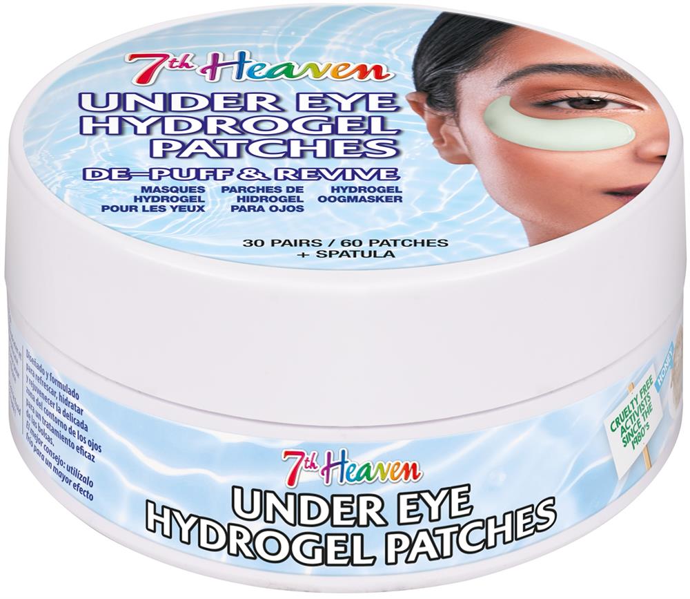 Hydrogel Under Eyes in a Jar with Spatula