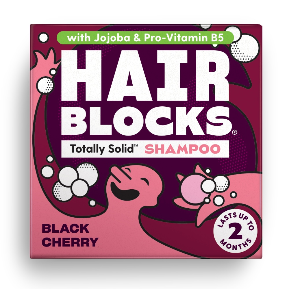 Solid Shampoo Black Cherry 85g