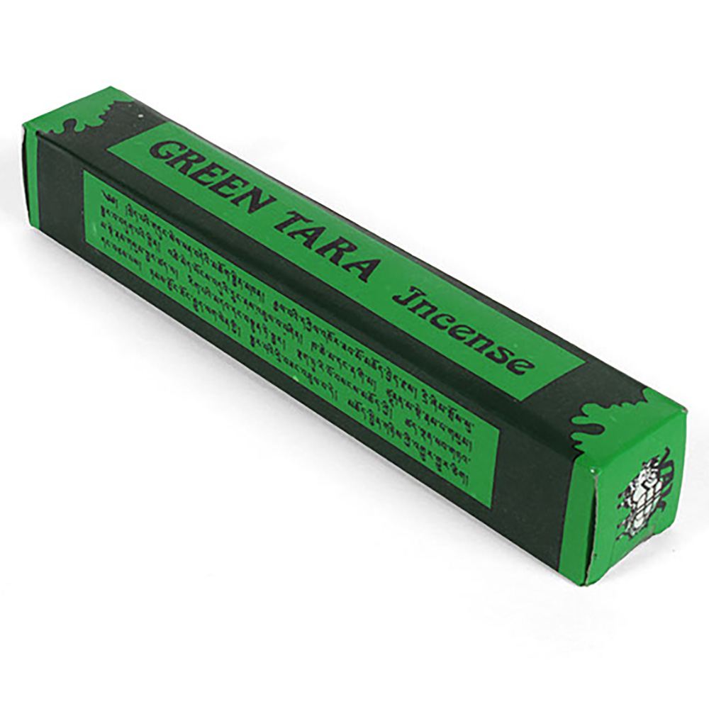100% Natural Ingredients - Green Tara Tibetan Incense Sticks