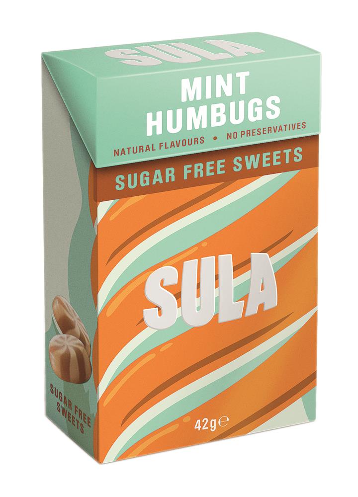 Mint Humbugs Sweets Sugar Free 42g