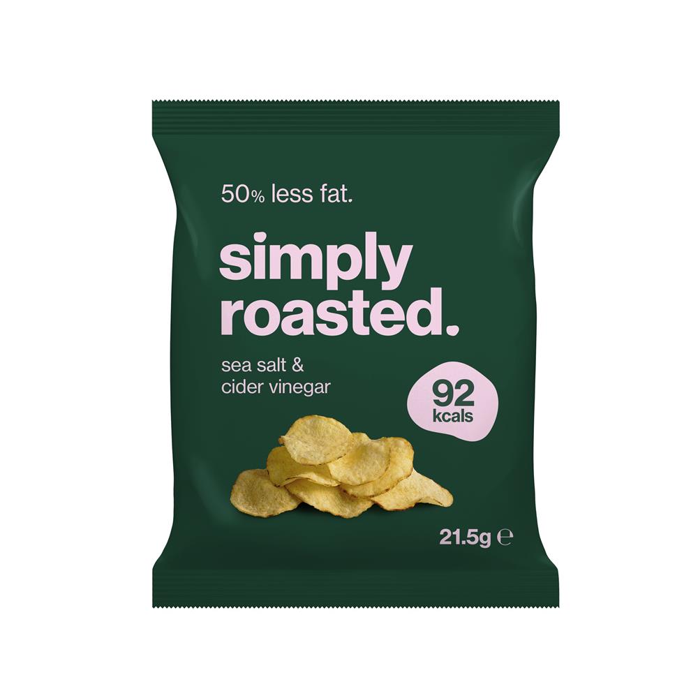 Sea Salt & Cider Vinegar Crisps 21.5g