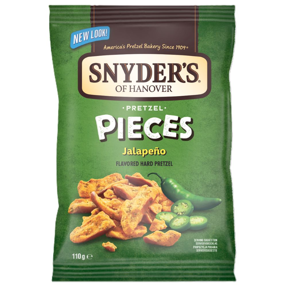 Pretzel Pieces Jalapeno 110g