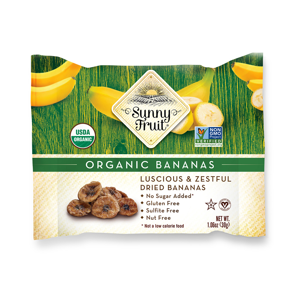 Dried Banana Organic (Pack of 12)