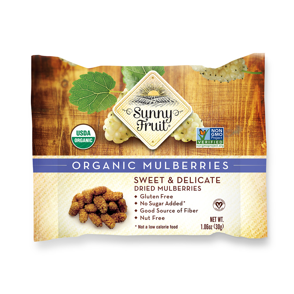 Dried Mulberries Organic (Pack of 12)