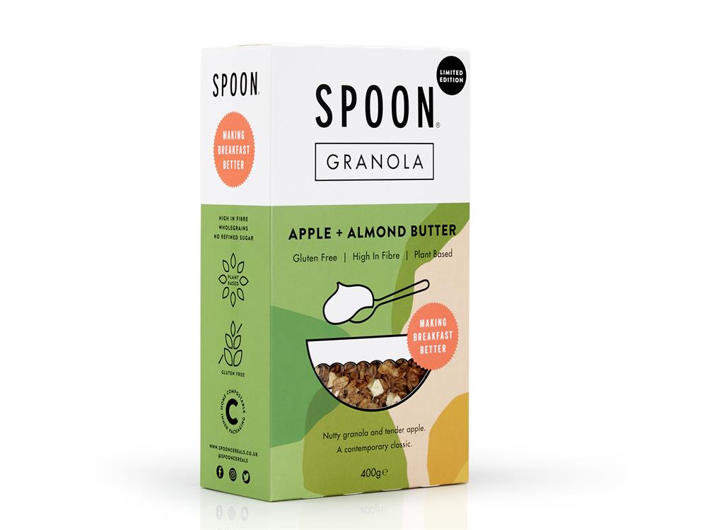 Apple & Almond Butter Granola