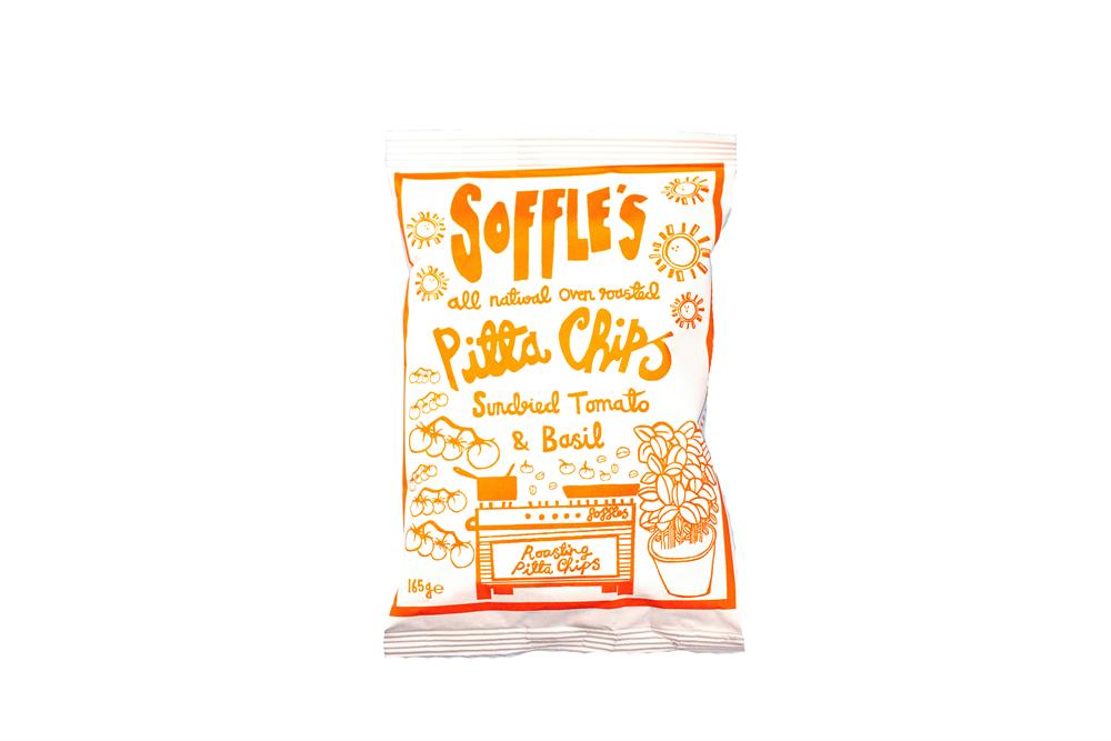 Tomato & Basil Pitta Chips (Pack of 9)