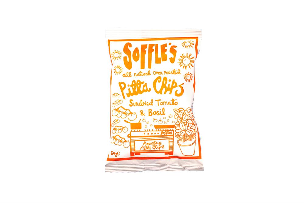 Sundried Tomato Pitta Chips (Pack of 15)