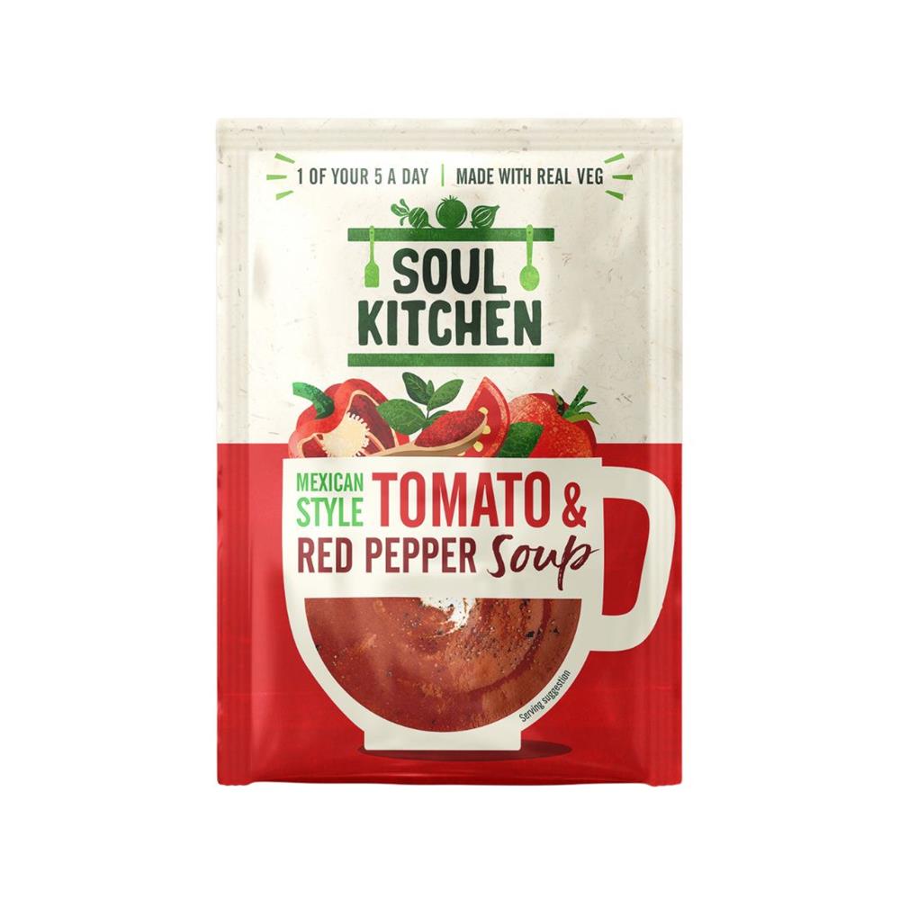 Mexican Tom & Red Pepper Soup (Pack of 4)