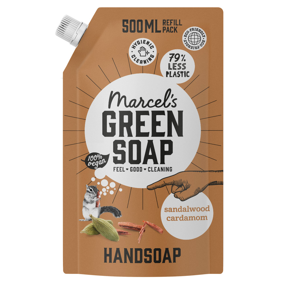 Handwash Refill Sandelwood&Cardamom 500ml