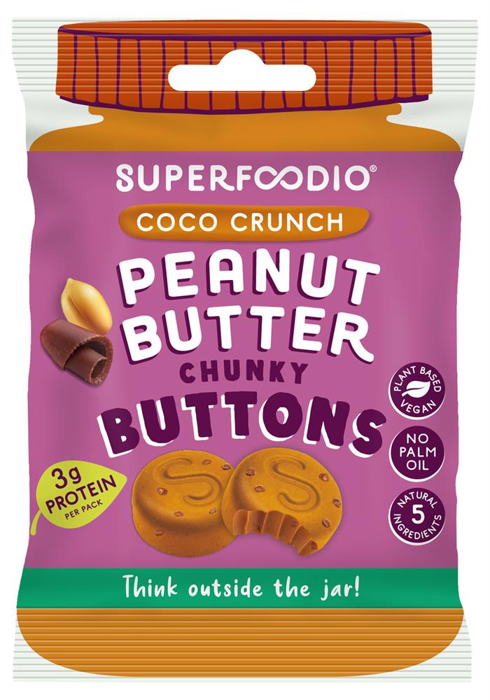 Peanut Butter Buttons COCO CRU (Pack of 15)