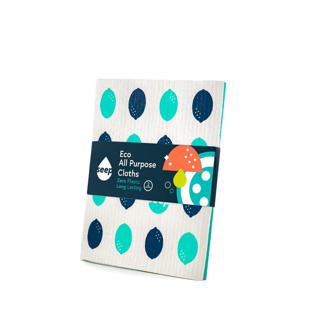 Sponge Cloths (lemon design)