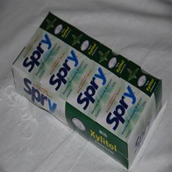 Spry Spearmint Xylitol Gum (Pack of 20)