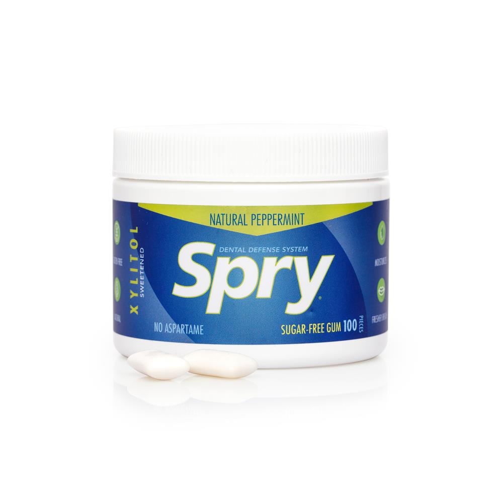 Spry Peppermint Xylito Gum 100