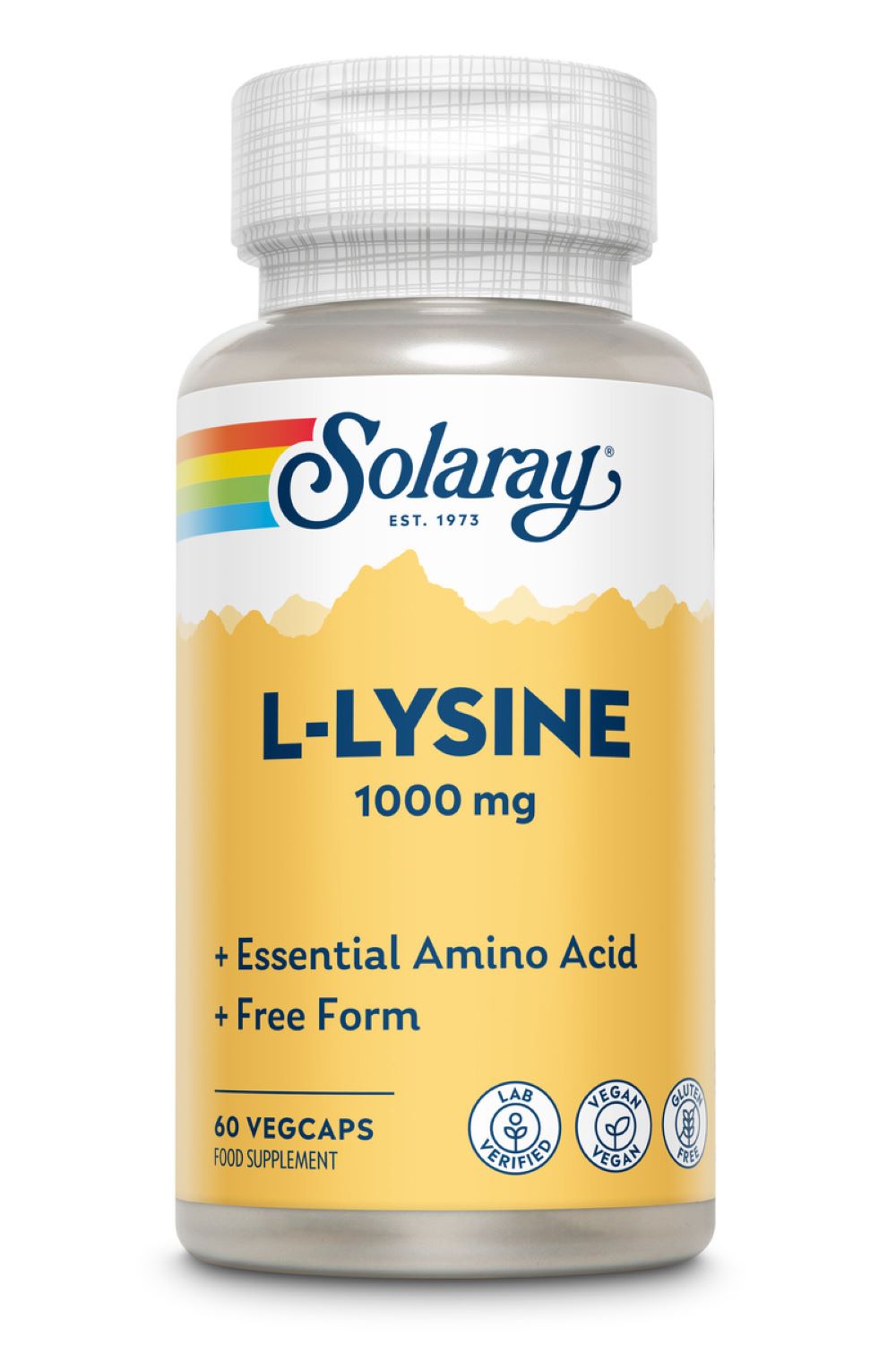 L-Lysine Free Form 500mg