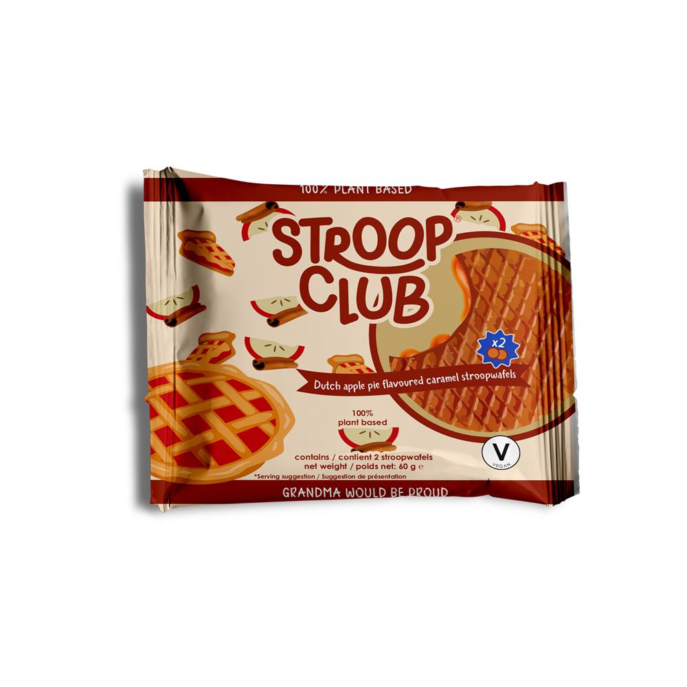 Apple Pie Caramel Stroopwafel (Pack of 12)