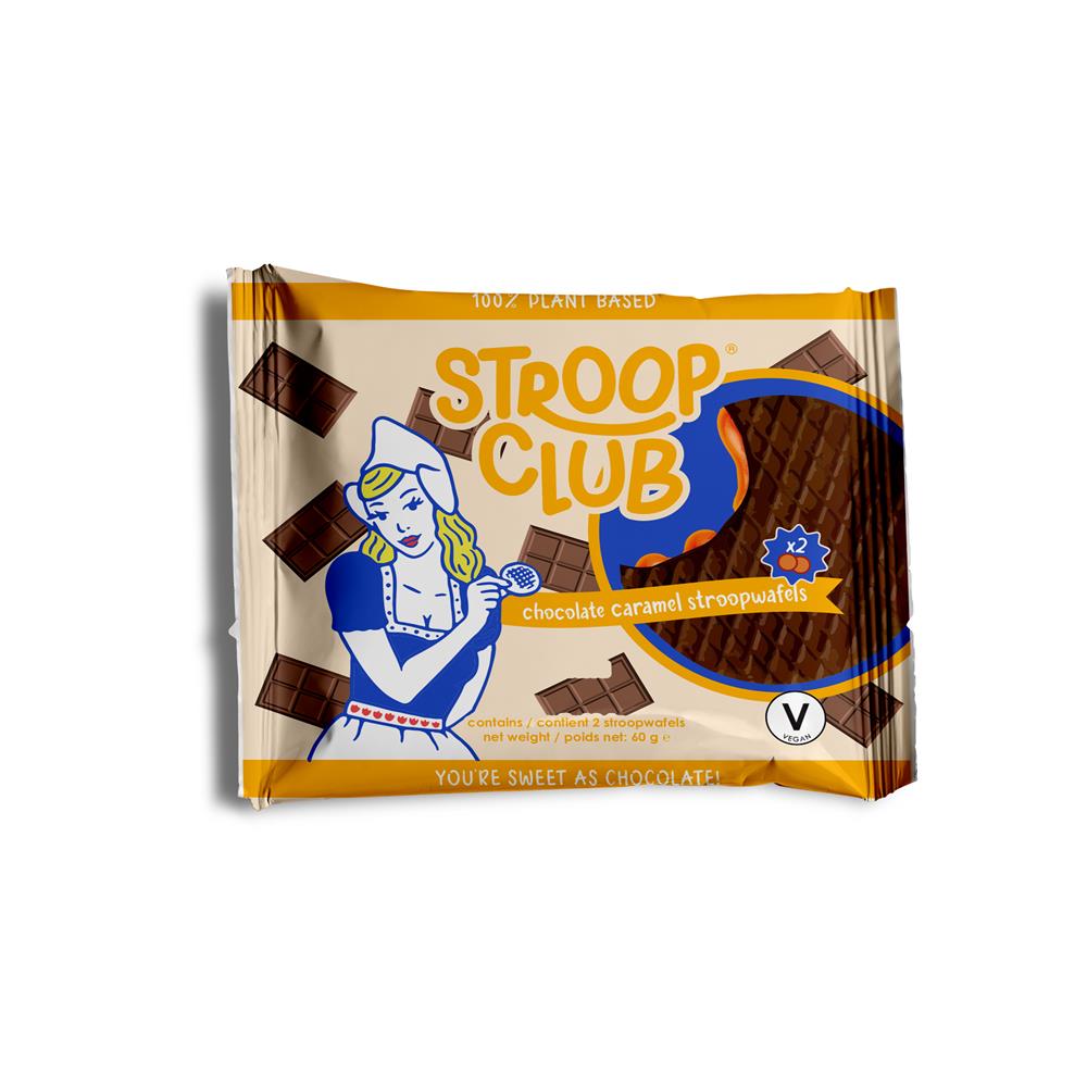 Chocolate Caramel Stroopwafel (Pack of 12)