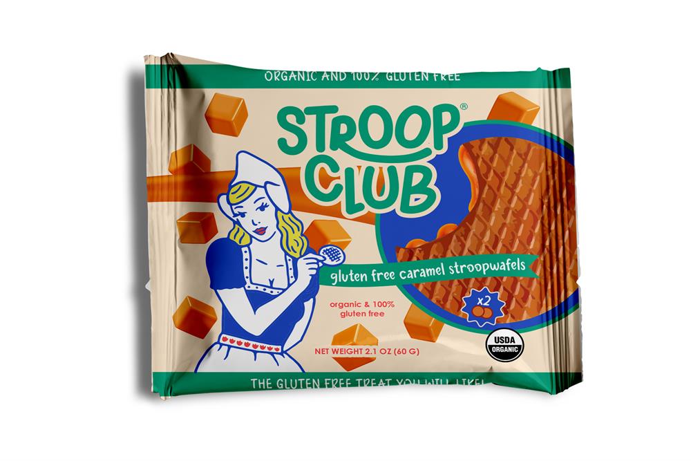 Traditional Caramel Gluten Free Stroopwafel 2-pack 60g