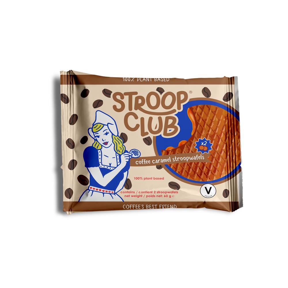 Coffee Caramel Stroopwafel 2p (Pack of 12)