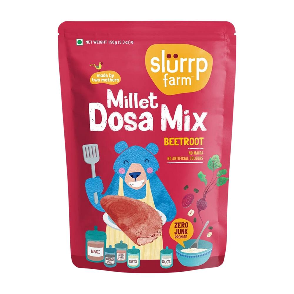 Beetroot Multigrain Dosa Crepe Mix 150g