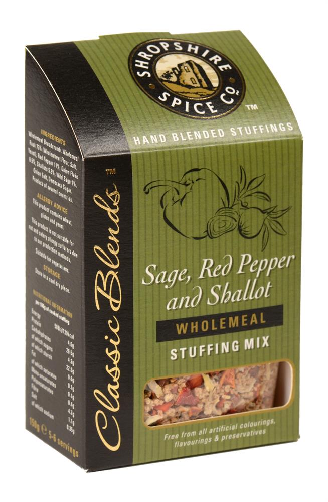 Sage Red Pepper & Shallot Wholemeal Stuffing 150g