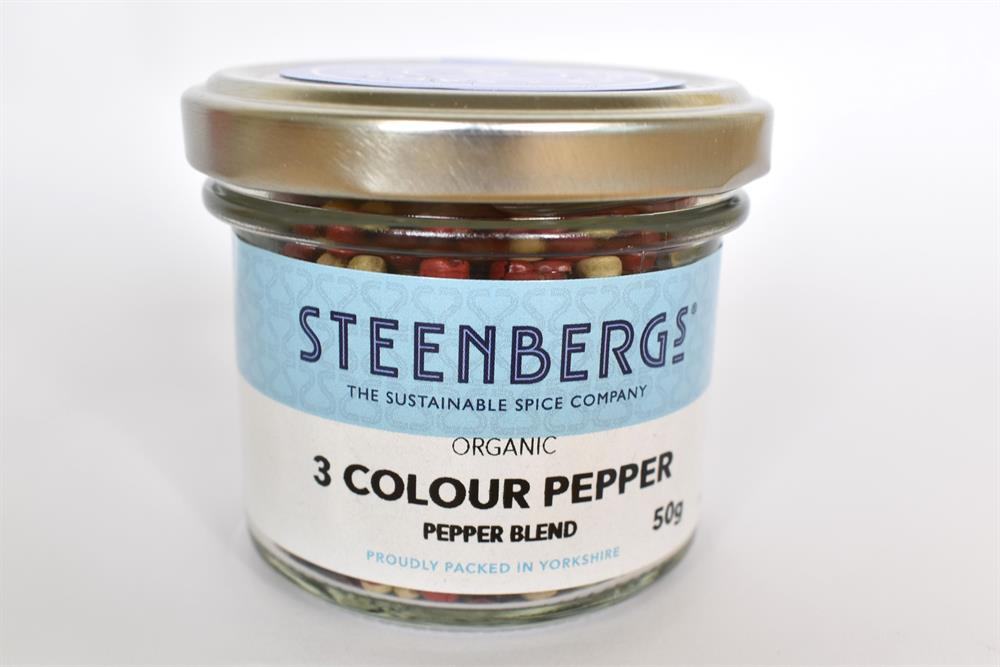 Organic 3 Colour Pepper Mix