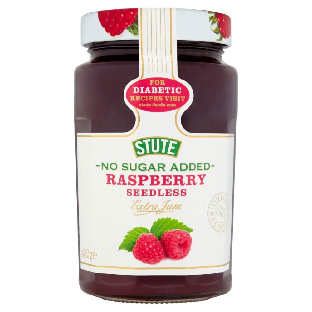 No Sugar Added Raspberry Jam (Pack of 2)
